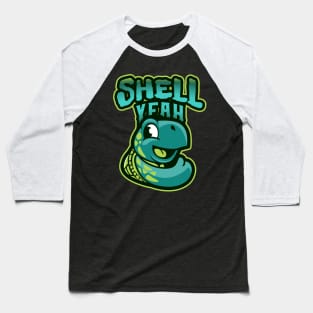 SHELL YEAH! Turtle Baseball T-Shirt